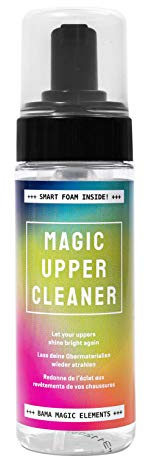 Bama Magic Upper Cleaner, Hochwirksamer Schuhreiniger, Reinigung von allen Schuhobermaterialien, Wasserbasiert, Oeko-Tex® zertifiziert, Farblos, 150ml