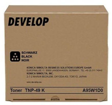Develop A95W1D0 TNP-49K Toner schwarz, 13.000 Seiten Ineo + 3351 Ineo + 3351
