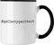 Trendation - Bartträger Tasse Geilertypmitbart Bart Geschenk Bart Lustig (Schwarz)
