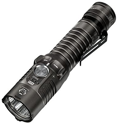RovyVon S23 Flashlight Super Bright 4000 Lumen,Long Lasting Rechargeable Searchlight with Simple Mechanical Rotary Switch,Magnetic Work Flashlights IPX8 Waterproof for Home,Hunting,Searching,Rescue