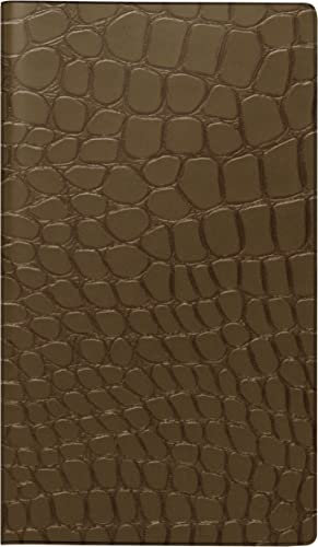 BRUNNEN Wochenkalender Modell 756 2024 2 Seiten = 1 Woche Blattgröße 8,7 x 15,3 cm braun