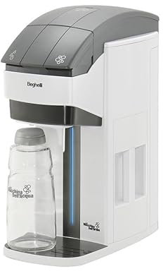 Beghelli - Macchina Dell'acqua - Con Lampada Battericida A Luce Uv-c Per Abbattere I Batteri, Alimentatore, 1 Filtro 1 Bottiglia Di Vetro Inclusi