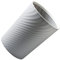 DSOUWEH Cubo de basura sin tapa Papelera Contenedor de basura Cesta Hogar Dormitorio Baños Dormitorio Habitaciones para niños, Gris, 8L