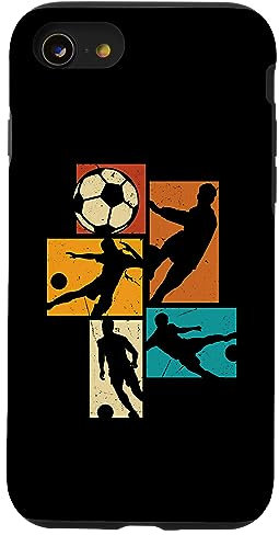 Hülle für iPhone SE (2020) / 7 / 8 Fußball Fußballer Fußballspieler Jungen Kinder Männer Kids