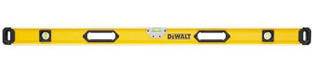 DEWALT Hohlprofil-Wasserwaage 120cm Solid-Block Libelle DWHT0-43248