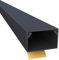 CILSON WDK2516SS 4600150 Kabelkanal Selbstklebend 25x16mm 20m, Schwarz - 10 Stück 2 m / 2000 mm, Breite und Flache Kabelabdeckung, Einfaches Zuschneiden