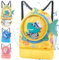 YOUYIKE Schwimmtasche Kinder, Wasserdicht Nasser Trockener Krokodil Sportrucksack Mit Schuhfach Schwimmtasche Kinder, für training, Fitness, Schwimmen