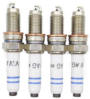 Autozündkerzen 4 Stück Neue Zündkerze OEM 04E905602 04E905601 Kompatibel mit AU/DI- A1 A3 Q3 Q2L Kompatibel mit VW GOLF MII Kompatibel mit SUPERB Kompatibel mit CITIGO Kompatibel mit OCTAVIA
