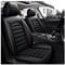 AYBEN Auto Sitzbezüge Sets Für VW Tiguan, PU Leder Autositzbezüge | Wasserdicht Atmungsaktiv Schonbezüge Autositz | 5 Sitze,A/Black