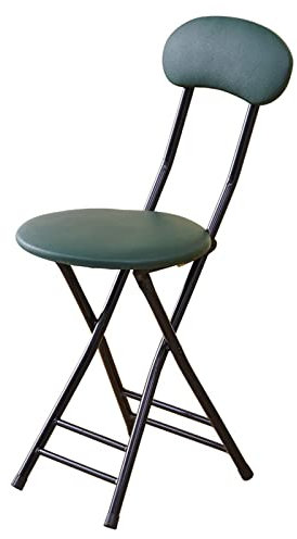 Sgabello pieghevole portatile con seduta imbottita e poggia B, sgabello da bar pieghevole con poggiapiedi salvaspazio sgabello pieghevole alto