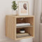 FENLAX Wandschrank Wohnzimmer Sonoma-Eiche 30x28,5x30 cm Holzwerkstoff Vielseitiger Schrank Platzierung von Büchern, DVDs Arbeitszimmer Badezimmer Bücherschrank TV-Schrank Hängeschrank