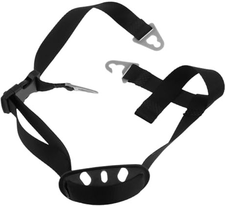 Homoyoyo Y-Förmiger Kinnriemen für Schutzhelme Verstellbar mit Zwei Ohrriemen und Sicher Zubehör für BAU und Elektroarbeiten