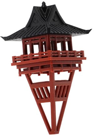 Toddmomy Miniatur Pagoda Statue Chinesisches Architekturmodell Für Feengärten Und Zen- Handgefertigte Dekofigur Für Mikrolandschaften Und Kleine Räume Breit