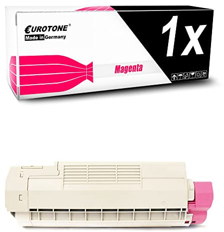 Eurotone XXL Magenta Black Toner Tonerpatrone kompatibel für Oki C532 C542 MC563 MC573 ersetzt 46490606 46490402
