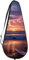 VAPOKF Beach Sunrise - Custodia per racchette da tennis, custodia per racchette da tennis, può contenere fino a 2 racchette