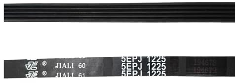 Washing Machine Drive Belt，Compatible For HOOVER，Compatible For CANDY，Washer 41021973 41039460 1225J5(2 pieces)