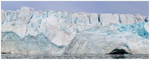 Wallario Küchenrückwand selbstklebend 115 x 50 cm, Motiv: Gletscher im arktischen Meer | Spritzschutz abwischbar & pflegeleicht