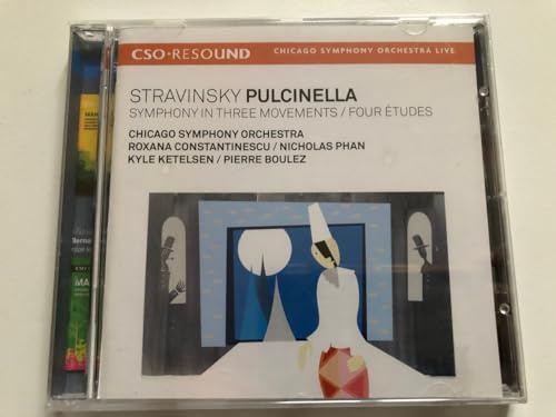 Stravinsky: Pulcinella ; Symphony in three movements / 4 Etudes