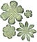 Sizzix Bigz Stanze Tattered Florals von Tim Holtz, Mehrfarbig