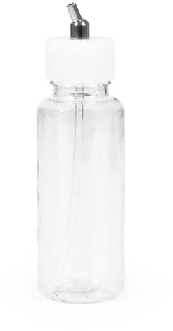 Wiltec Farbbecher für Airbrushpistole, 40 x 135 x 40 mm, Kunststoff Farbbehälter mit Deckel 70 cm³, Saugsystem, Variante 10, Airbrush Ersatzteil