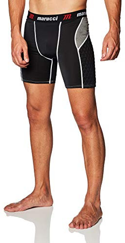 Marucci Erwachsene Elite Padded Slider Shorts Medium Schwarz