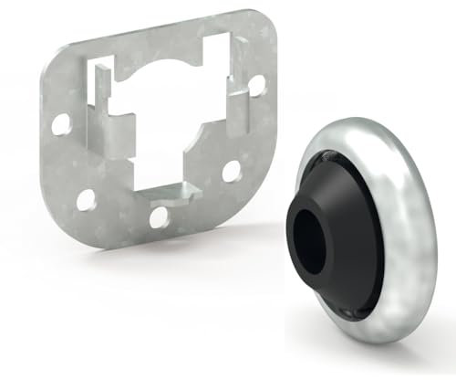 markiso® 1 Set Rolladen Lager | Klauenlager inkl. Kugellager im SET | Rollladen Wandlager für alle Rolladenwellen