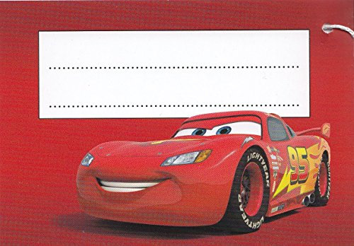 Disney Schultüten Anhänger Namenschilder Geschenkanhänger (Cars)