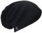 Herren Übergröße Beanie Slouch Schädel Kappe Stricken Winter Strickmütze B08 (019-Schwarz)