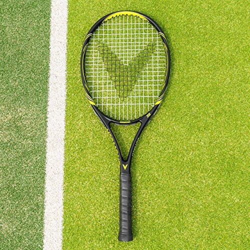 Vermont Sports Lunar Tennisschläger │ 69cm Erwachsene Tennisschläger │ für kompetitive Tennis │ VPG TEK Konstruktion │ Grafitrahmen mit Aluminium Komposit