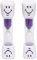 Smile Sand Egg Timer- 2 minute Timer (Set of 2) (2 Purple)