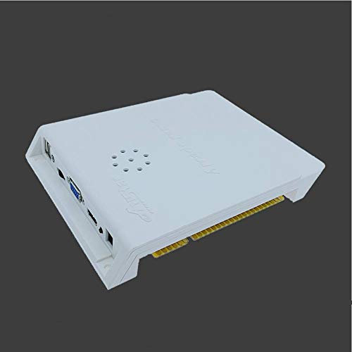 LNIMIKIY Caja de Juegos para niños con fichas Jamma Board 3D Educativo portátil HD Video Arcade versión 2600 en 1 HDMI VGA CGA Consola Controlador PBC para Pandora(como Muestra de Fotos)