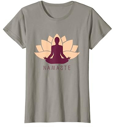Buddha Om Lotusblume Yoga Namaste T-Shirt
