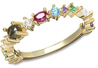 iz-el Ring Sara 925 Silber vergoldet (48)