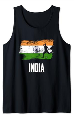 India Flag Jersey Indian Soccer Team Indian Tank Top