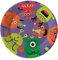 Le Nappage 10 Compostable Cardboard Plates Diam 18cm Little Monsters