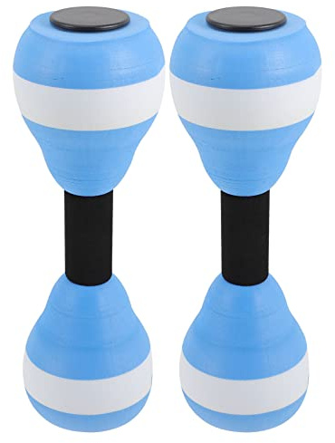 BESPORTBLE Water Weights for Pool Exercise: EVA Water Dumbbells Water Aqua Fitness Barbells Hand Bar Exercises for Swimming Set of 2, Green