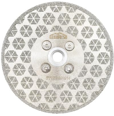 LEKOMESH Diamant Fliesen Trennscheiben 125MM - Diamant-Trennscheibe Sägeblatt für Granit,Marmor,Porzellan,Keramik,Kachel,Kunststein,M14 Gewinde