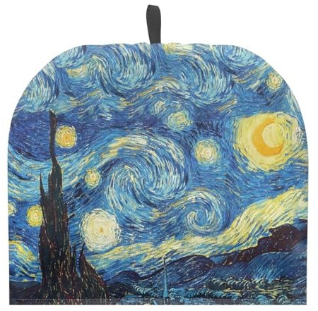 ZUXONGSY Ölgemälde-Teekanne, gemütlich, Sternenhimmel, Teewärmer für Teekanne, isoliert, Küchenzubehör, Teekanne, gemütlich zum Warmhalten für Geschenke