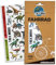 Farbviereck T-Rex World Aufkleber Dino Sticker Dinosaurier Aufkleber für Fahrrad - Roller - Geschenk für Kinderrad und Kinder Fahrradaufkleber | R0016