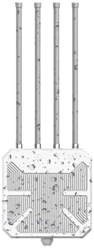 7links Outdoor WLAN Repeater: Wetterfester Outdoor-WiFi-6-Repeater, bis 3.000 Mbit/s, Dual-Band (WLAN Repeater mit Außenantenne, WLAN-Repeater draußen, Verstärker)
