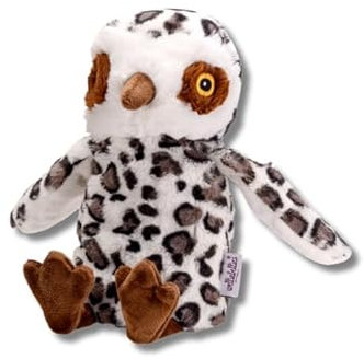 welliebellies® Wärmekuscheltier | groß | Eule | herausnehmbare Bio-Hirse-Füllung | im Ofen oder in der Mikrowelle erwärmen | bis zu 90 min Wärme