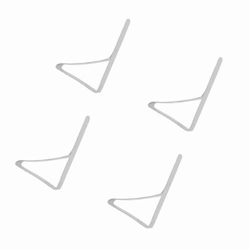 ZPSHYD Lot de 4 grandes pinces antidérapantes en acier inoxydable pour nappe - 10,5 x 7 cm - Pour extérieur et intérieur