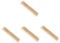 Lot De 4 Brosses Métalliques en Acier Inoxydable pour Le Nettoyage du Jardin du Coulis du Béton du Jardin du Bois