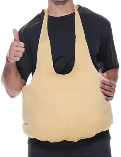 Faux ventre, vieille femme | Costume de gros fessier pour femme enceinte pour homme - Déguisement pour cosplay, fête d'Halloween, performance sur scène