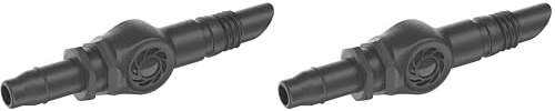 Gardena Micro-Drip-System Verbinder 4,6 mm (3/16 Zoll): Zubehör zur Verbindung von Verteiler- und Tropfrohren, zur Verlängerung der Rohre, mit Easy & Flexible Verbindungstechnik (13213-20)