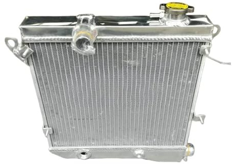 Radiatore, Raffreddamento motore Radiatore in alluminio per auto adatto per 1975-1985 Autobianchi Lancia A112 Serie 3/4/5/6/7 900/1000/1050 cc Junior/Elite/Abarth/Giovani I4