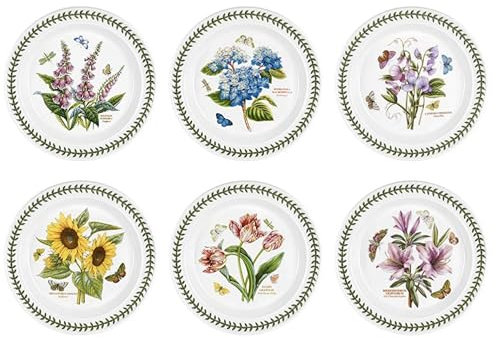 Botanic Garden Portmeirion 10 Dinner Plates - Set of 6