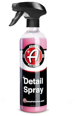 Adam's Detail Spray 16oz - Enhance Gloss, Depth, Shine - Extends Protection With Wax Boosting Technology - Our Most Iconic Product, Outshine The Competition … (16oz)
