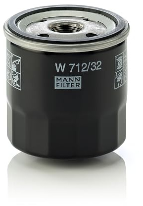 MANN-FILTER, W 712/32 Oil Filter | For Passenger Cars, Highest Filtration Performance, Engine Protection, High Quality Sealing, True OE Engineering