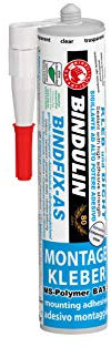 Bindulin BINDFIX-AS Kleb & Dicht 290 ml Kartusche Farbe: transparent